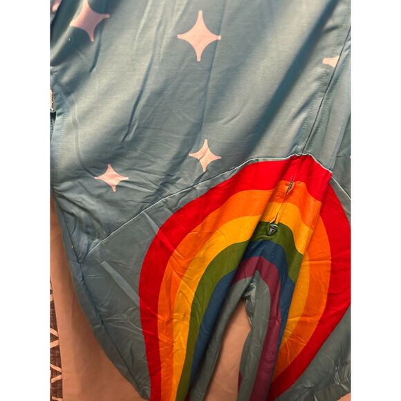 NWT Tipsy Elves Rainbow Power Stance Men Halloween Costume Size XXL - Picture 7 of 8